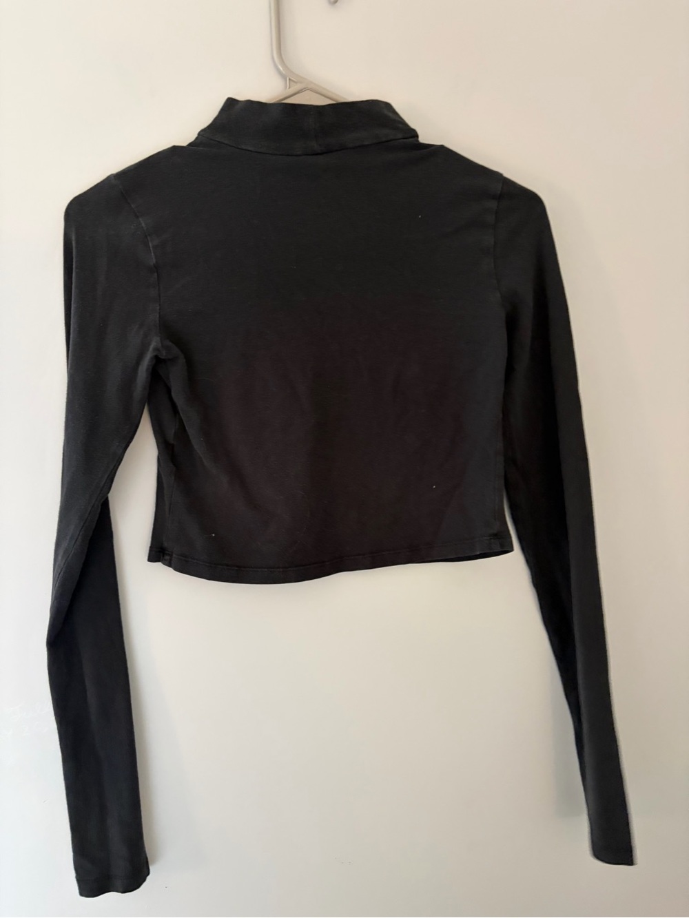 Black Long-Sleeve Mockneck - Women